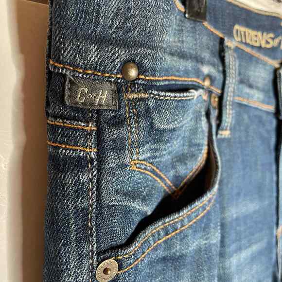 Citizens of Humanity Jeans Womens 28 Flare Mid Rise Stretch Ladies Denim - Picture 7 of 10